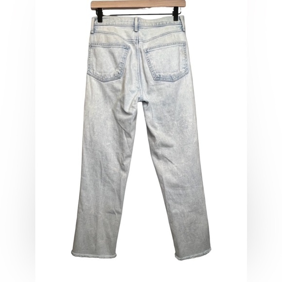 Rag & Bone | Light Wash Raw Hem Jeans Sz 26 - Picture 2 of 5